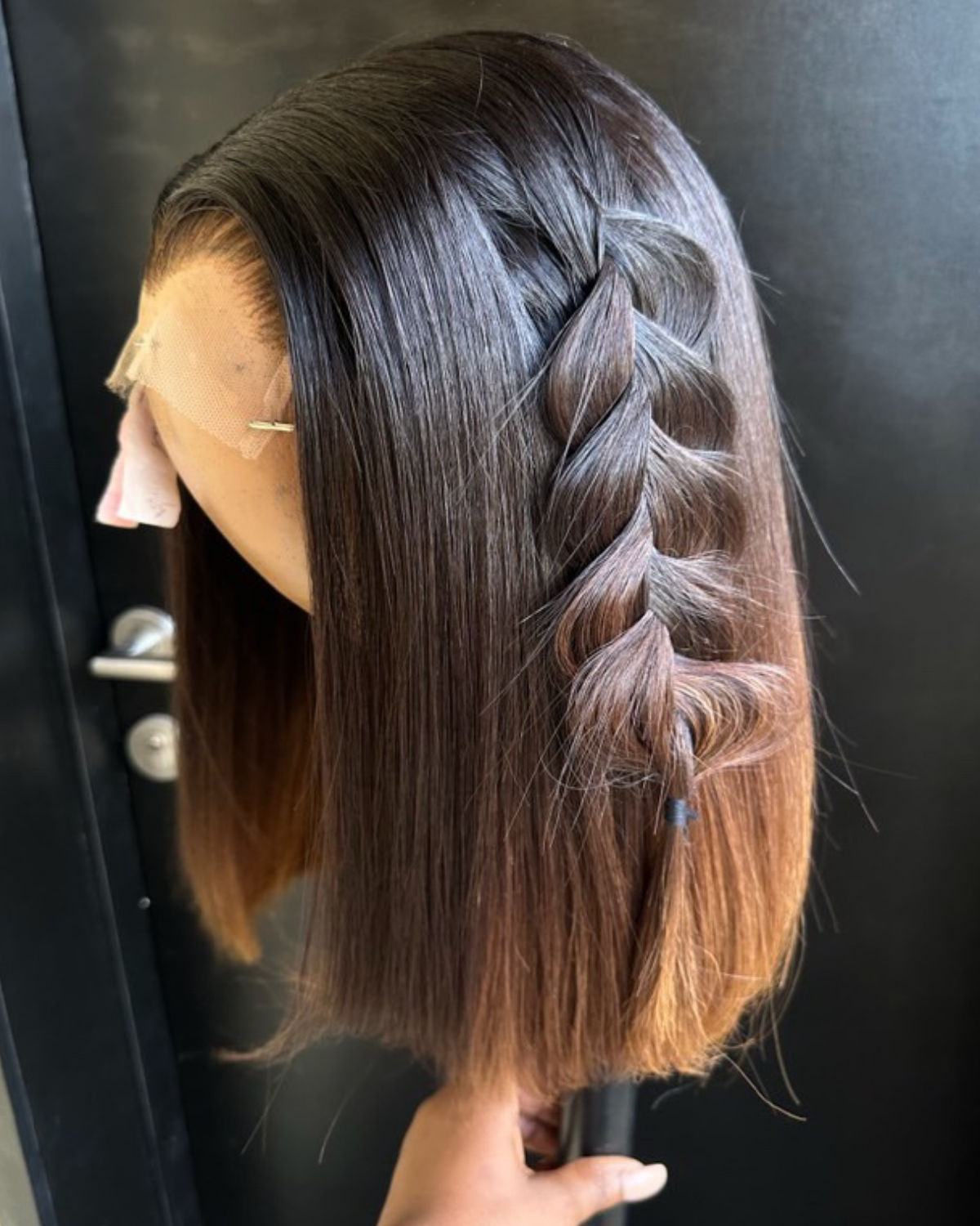 Classic Bob Ombré Tips