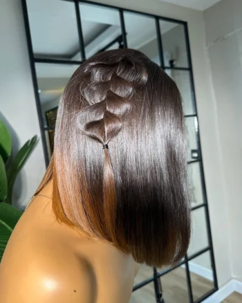 Classic Bob Ombré Tips